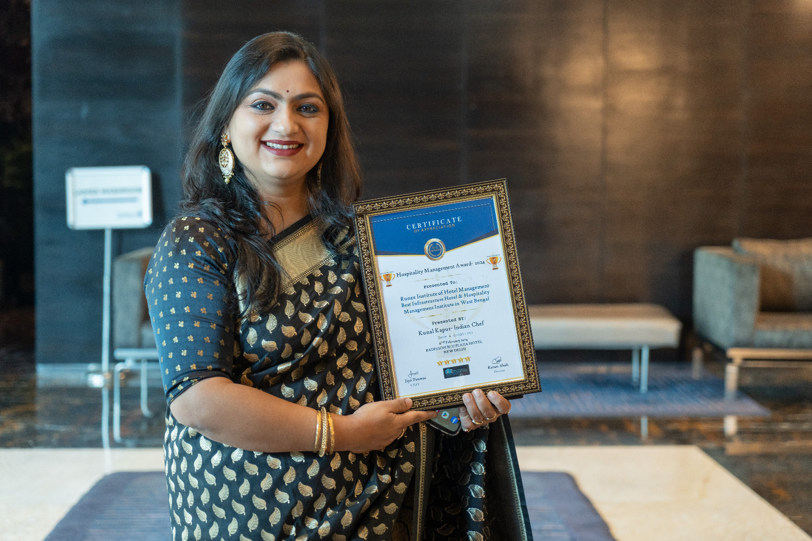 Runax IHM : Best Infrastructure Award Winner Hotel and Hospitality Management College